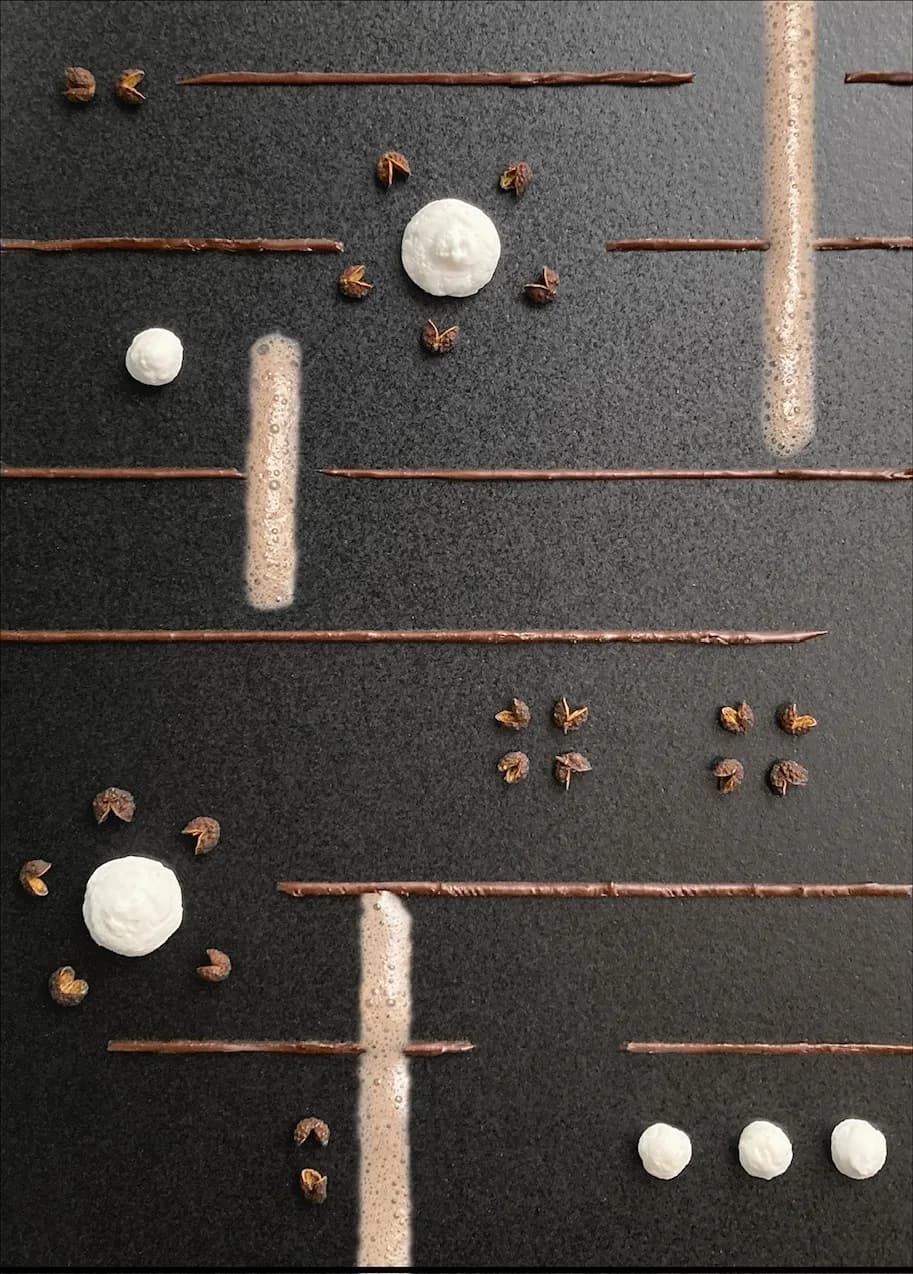 A plated study in flavour